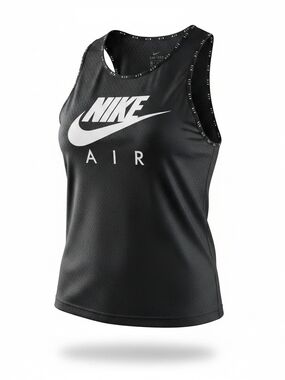 Nike Air Women's Black Logo Tank Top Sz Xs